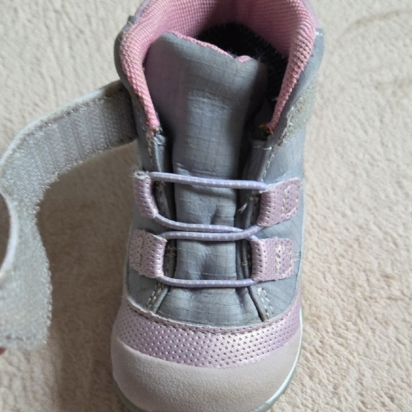 See Kai Run Sam ll Waterproof Boot Grey/Mauve 6 Toddler - Picture 12 of 13